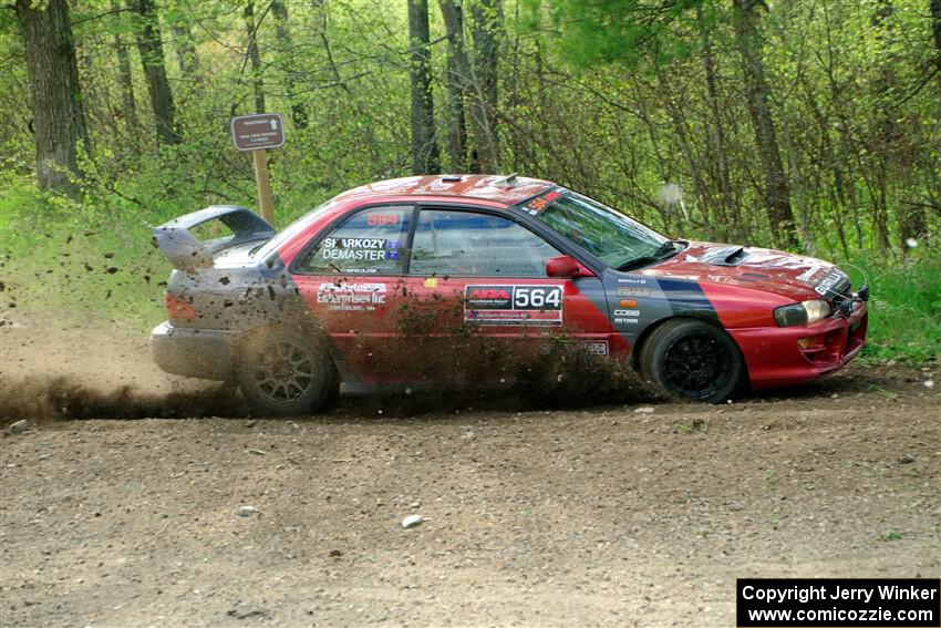 Arin DeMaster / Dustin Sharkozy Subaru Impreza on SS5, Blue Trail II.