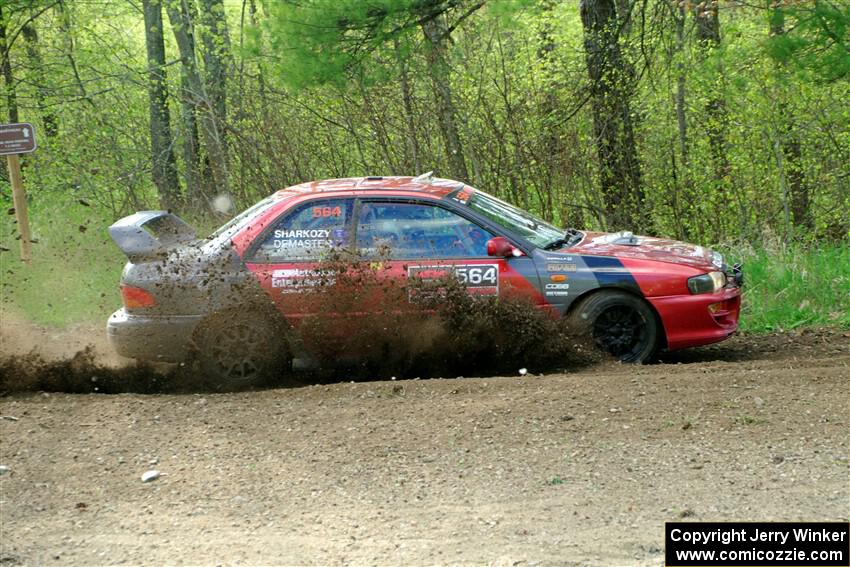 Arin DeMaster / Dustin Sharkozy Subaru Impreza on SS5, Blue Trail II.