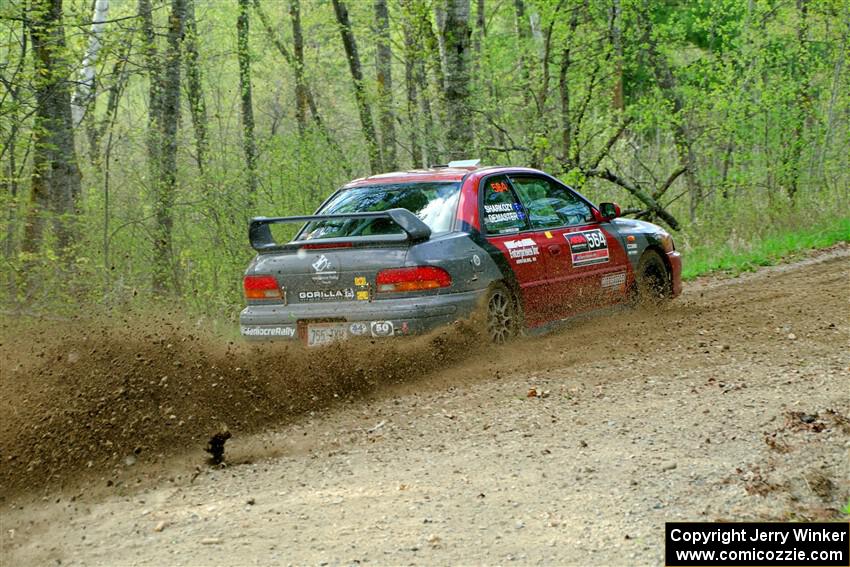 Arin DeMaster / Dustin Sharkozy Subaru Impreza on SS5, Blue Trail II.