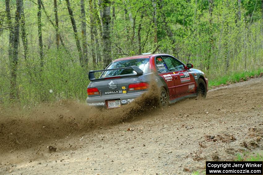 Arin DeMaster / Dustin Sharkozy Subaru Impreza on SS5, Blue Trail II.