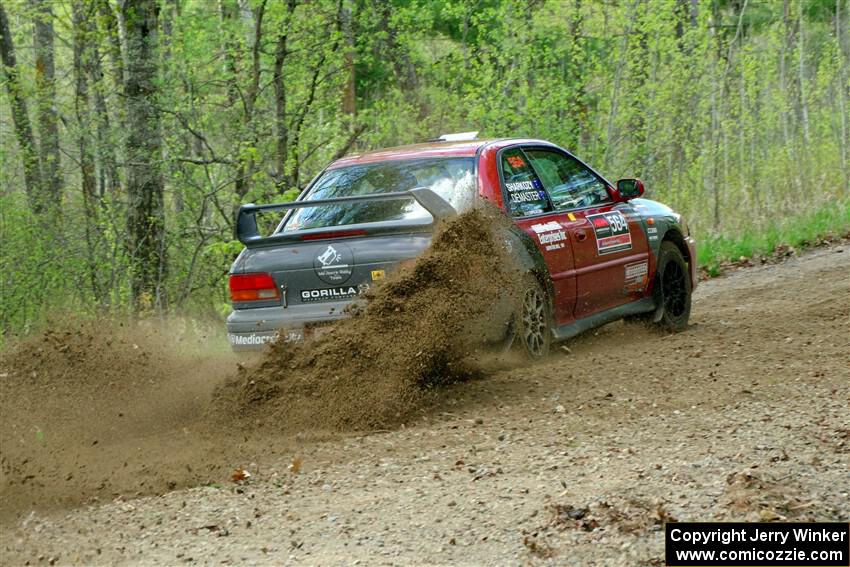 Arin DeMaster / Dustin Sharkozy Subaru Impreza on SS5, Blue Trail II.