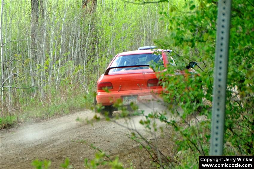 Travis Mattonen / Anikka Nykanen Subaru Impreza on SS5, Blue Trail II.