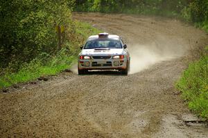 Richard Donovan / Greg Donovan Subaru Impreza on SS5, Blue Trail II.