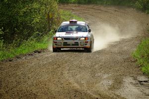 Richard Donovan / Greg Donovan Subaru Impreza on SS5, Blue Trail II.