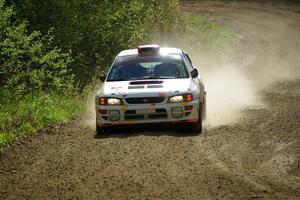 Richard Donovan / Greg Donovan Subaru Impreza on SS5, Blue Trail II.