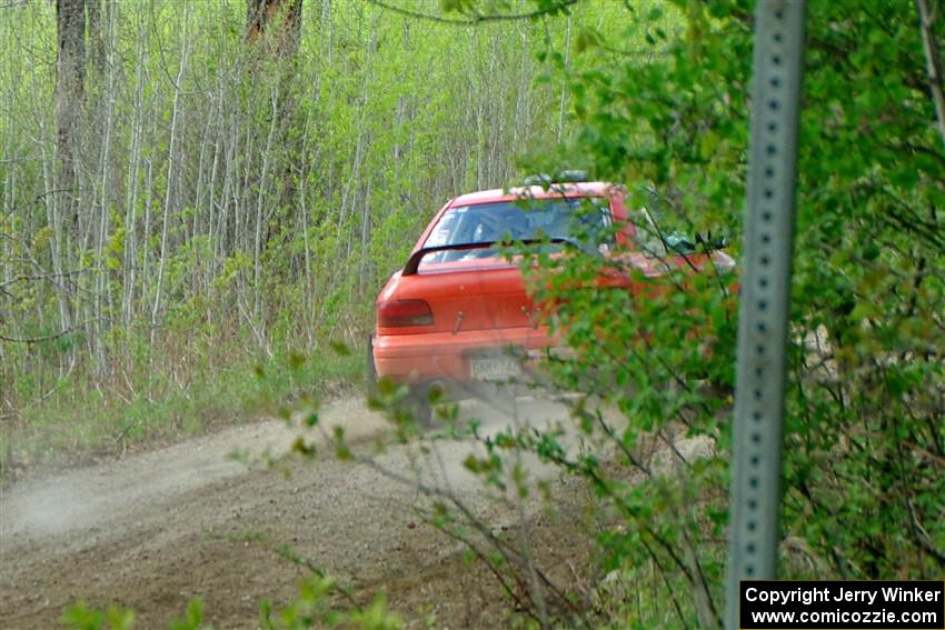 Travis Mattonen / Anikka Nykanen Subaru Impreza on SS5, Blue Trail II.