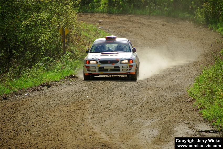 Richard Donovan / Greg Donovan Subaru Impreza on SS5, Blue Trail II.