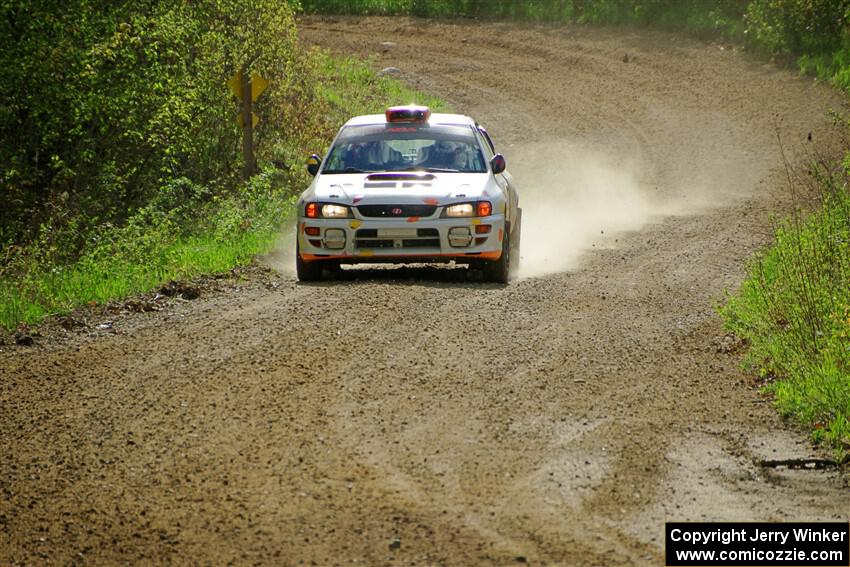 Richard Donovan / Greg Donovan Subaru Impreza on SS5, Blue Trail II.