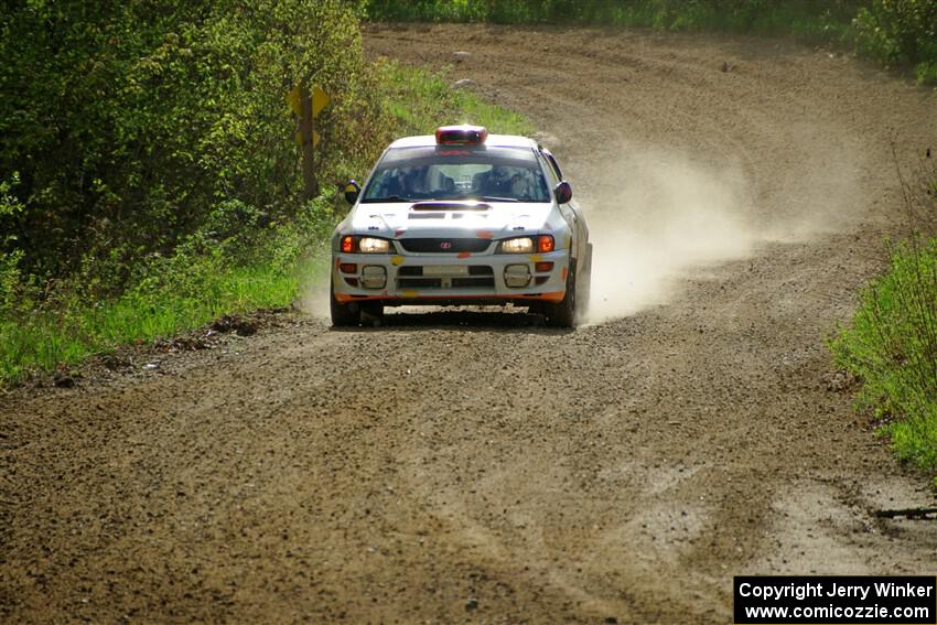Richard Donovan / Greg Donovan Subaru Impreza on SS5, Blue Trail II.