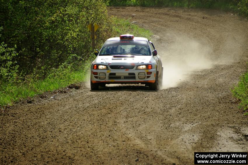 Richard Donovan / Greg Donovan Subaru Impreza on SS5, Blue Trail II.