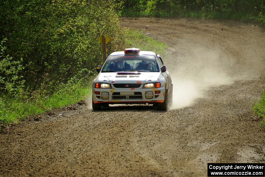 Richard Donovan / Greg Donovan Subaru Impreza on SS5, Blue Trail II.