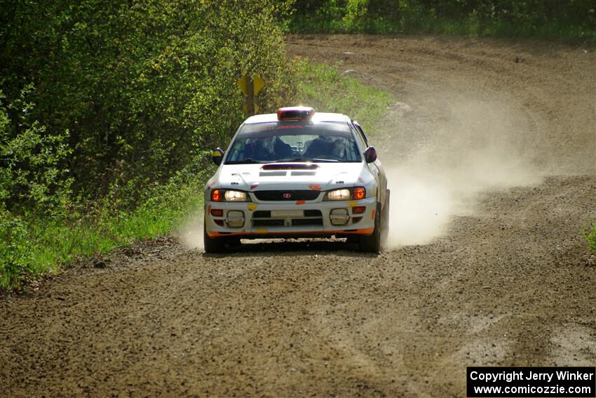 Richard Donovan / Greg Donovan Subaru Impreza on SS5, Blue Trail II.
