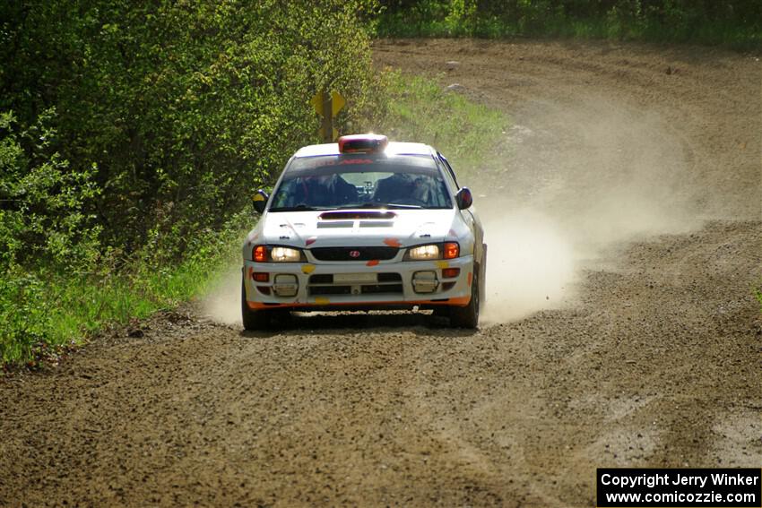 Richard Donovan / Greg Donovan Subaru Impreza on SS5, Blue Trail II.
