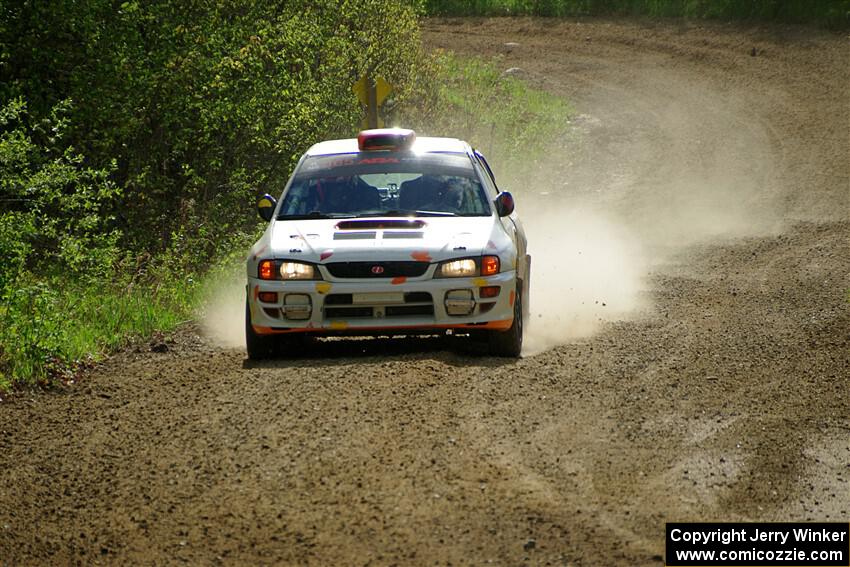 Richard Donovan / Greg Donovan Subaru Impreza on SS5, Blue Trail II.