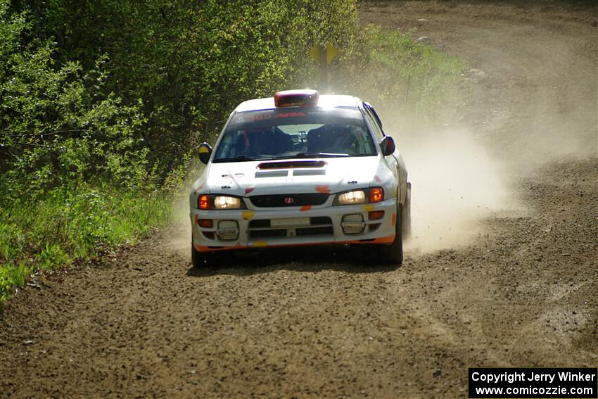 Richard Donovan / Greg Donovan Subaru Impreza on SS5, Blue Trail II.