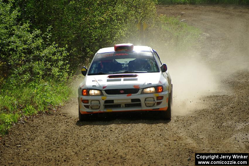 Richard Donovan / Greg Donovan Subaru Impreza on SS5, Blue Trail II.