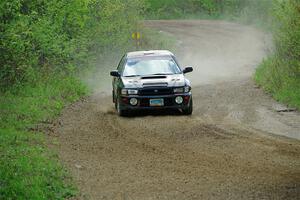 Kristian Rue / Mark Rue Subaru Impreza 2.5RS on SS5, Blue Trail II.