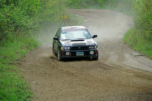 Kristian Rue / Mark Rue Subaru Impreza 2.5RS on SS5, Blue Trail II.