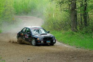 Kristian Rue / Mark Rue Subaru Impreza 2.5RS on SS5, Blue Trail II.