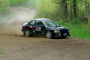 Kristian Rue / Mark Rue Subaru Impreza 2.5RS on SS5, Blue Trail II.