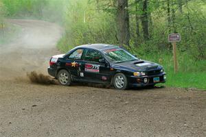 Kristian Rue / Mark Rue Subaru Impreza 2.5RS on SS5, Blue Trail II.