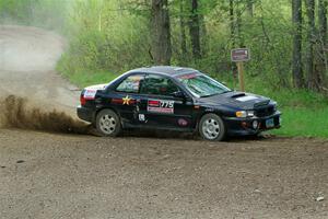 Kristian Rue / Mark Rue Subaru Impreza 2.5RS on SS5, Blue Trail II.