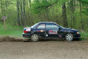 Kristian Rue / Mark Rue Subaru Impreza 2.5RS on SS5, Blue Trail II.