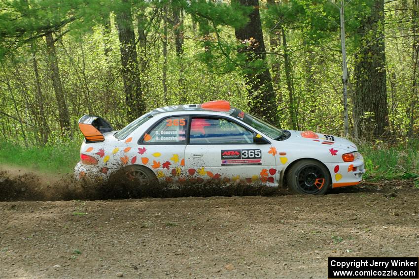 Richard Donovan / Greg Donovan Subaru Impreza on SS5, Blue Trail II.