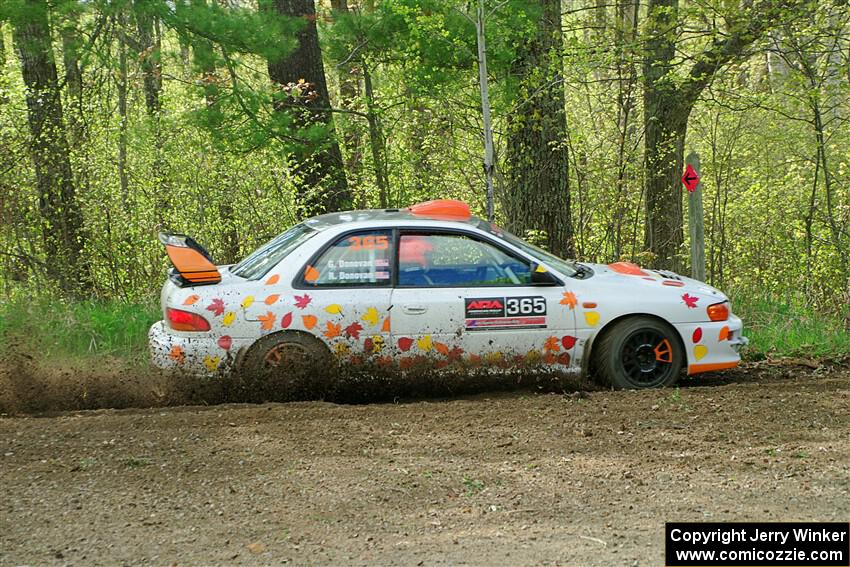 Richard Donovan / Greg Donovan Subaru Impreza on SS5, Blue Trail II.