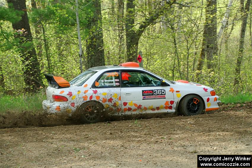 Richard Donovan / Greg Donovan Subaru Impreza on SS5, Blue Trail II.