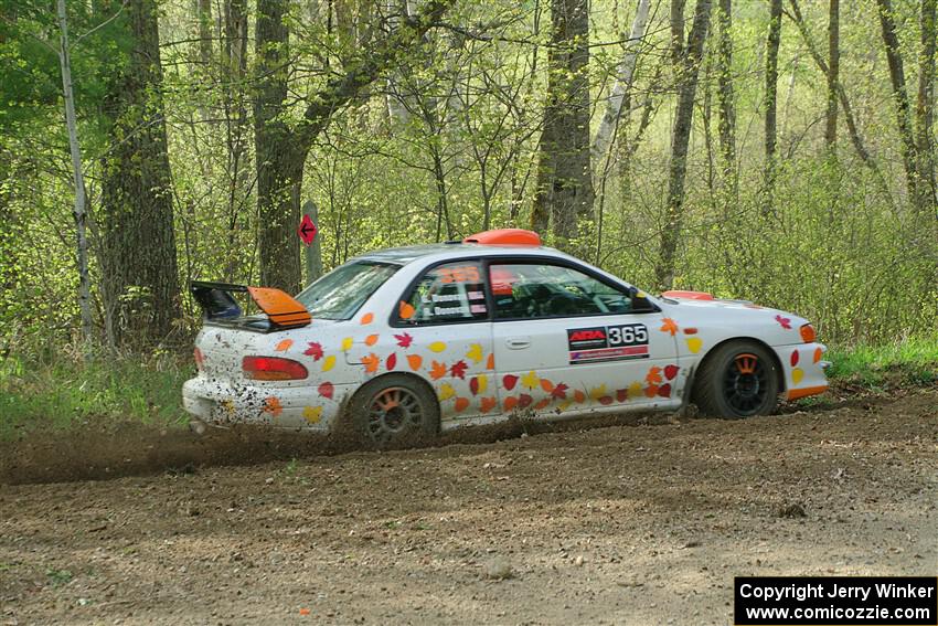Richard Donovan / Greg Donovan Subaru Impreza on SS5, Blue Trail II.