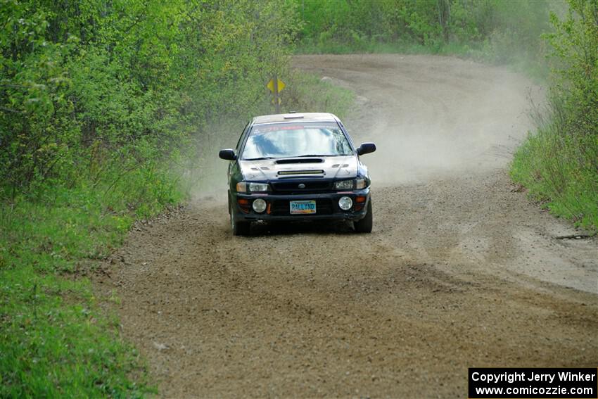 Kristian Rue / Mark Rue Subaru Impreza 2.5RS on SS5, Blue Trail II.