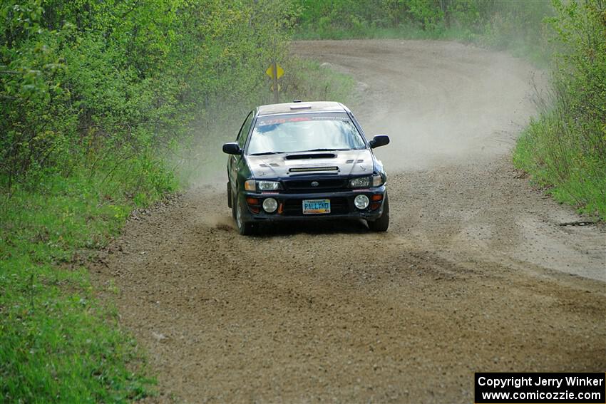 Kristian Rue / Mark Rue Subaru Impreza 2.5RS on SS5, Blue Trail II.