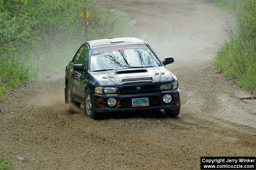 Kristian Rue / Mark Rue Subaru Impreza 2.5RS on SS5, Blue Trail II.
