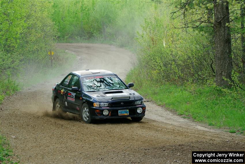 Kristian Rue / Mark Rue Subaru Impreza 2.5RS on SS5, Blue Trail II.