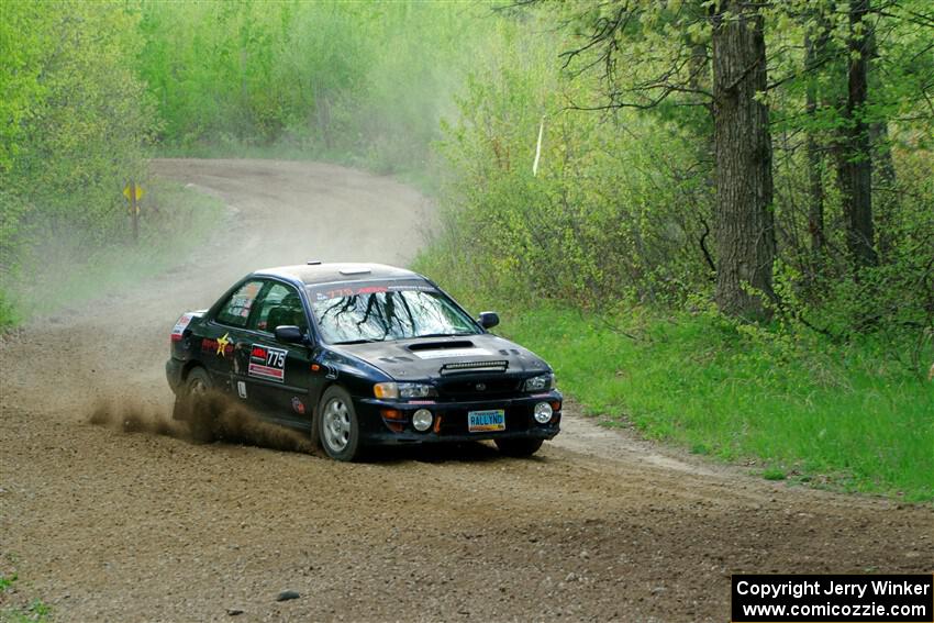 Kristian Rue / Mark Rue Subaru Impreza 2.5RS on SS5, Blue Trail II.