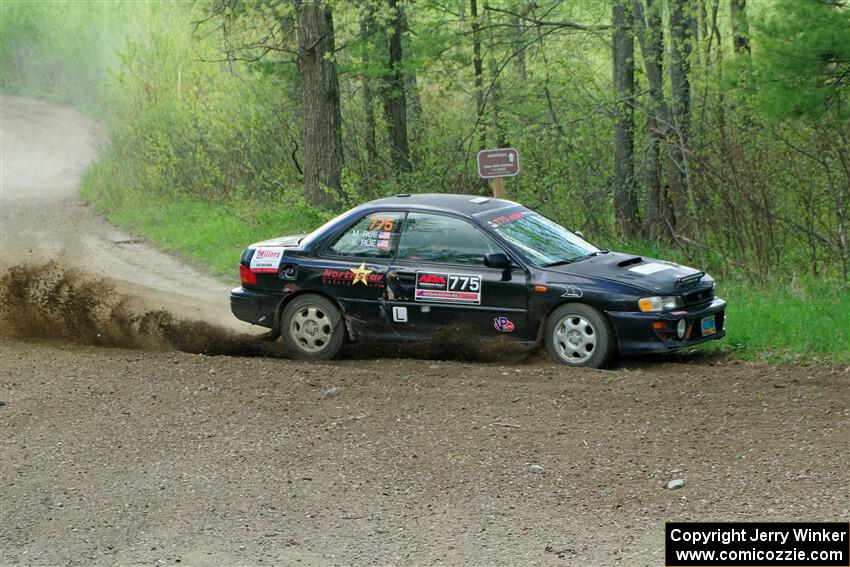 Kristian Rue / Mark Rue Subaru Impreza 2.5RS on SS5, Blue Trail II.