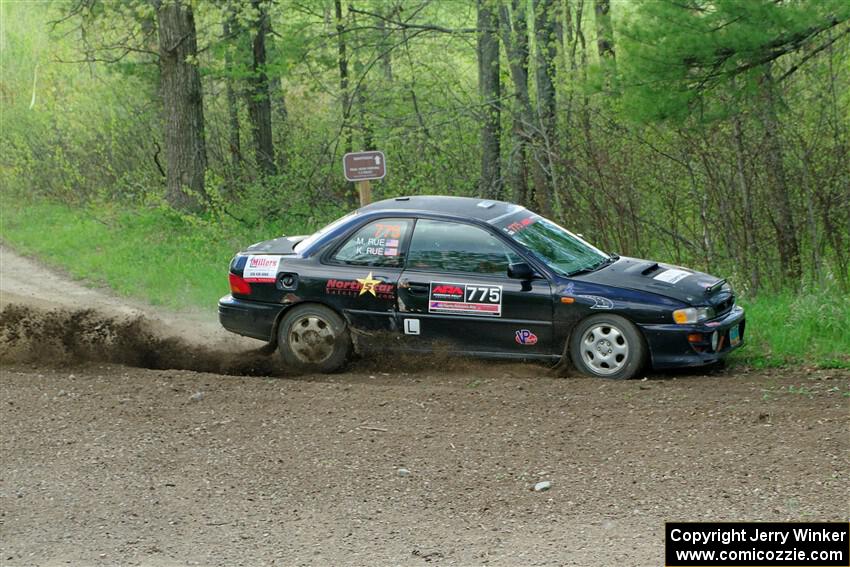 Kristian Rue / Mark Rue Subaru Impreza 2.5RS on SS5, Blue Trail II.