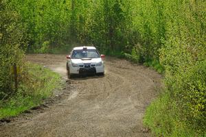 Jason Cook / Maggie Tu Subaru WRX on SS5, Blue Trail II.