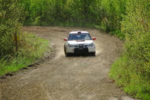 Jason Cook / Maggie Tu Subaru WRX on SS5, Blue Trail II.