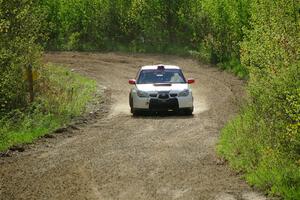 Jason Cook / Maggie Tu Subaru WRX on SS5, Blue Trail II.