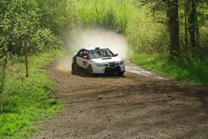 Jason Cook / Maggie Tu Subaru WRX on SS5, Blue Trail II.