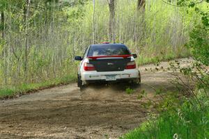Jason Cook / Maggie Tu Subaru WRX on SS5, Blue Trail II.