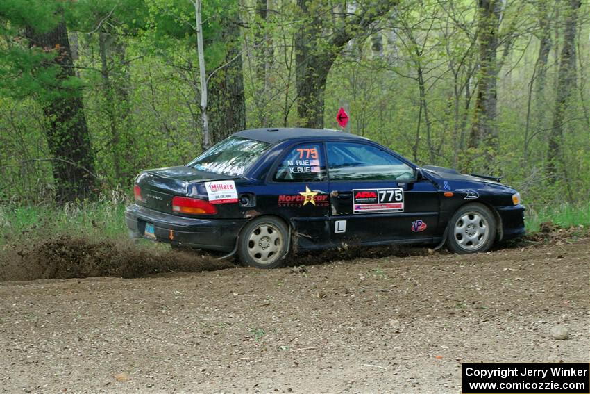 Kristian Rue / Mark Rue Subaru Impreza 2.5RS on SS5, Blue Trail II.
