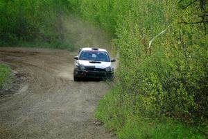 Peter Farrow / Ian Nelson Subaru WRX on SS5, Blue Trail II.