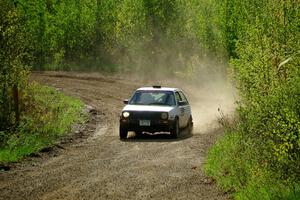 Josh Nykanen / Connor Himes VW GTI on SS5, Blue Trail II.