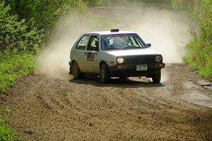 Josh Nykanen / Connor Himes VW GTI on SS5, Blue Trail II.