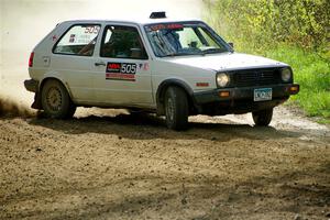 Josh Nykanen / Connor Himes VW GTI on SS5, Blue Trail II.