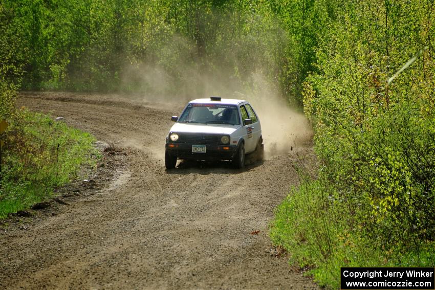 Josh Nykanen / Connor Himes VW GTI on SS5, Blue Trail II.