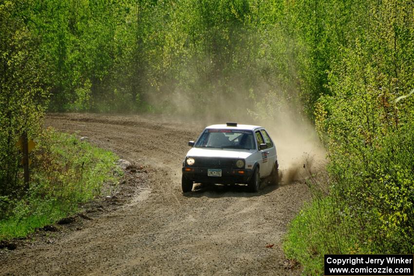 Josh Nykanen / Connor Himes VW GTI on SS5, Blue Trail II.